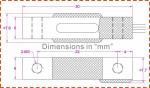 Miniature load sensor 1kg 2kg 5kg 10kg miniature weight sensor
