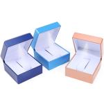 Handmade Gorgeous Mini Watch Luxury Packaging Box Protection Convex Holder for