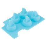 Shark Fin Food Grade Silicone Ice Tray Maker Jelly Pudding Mould Bar Tool DIY