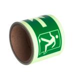 Custom PVC PET Acrylic Glow In The Dark Tape Luminescent Vinyl Sticker For