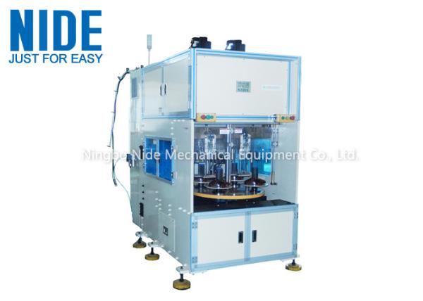 Induction Motor Stator Automatic Motor Coil Winding Machine With 8 Working