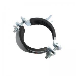 Wholesale M8 M10 Pg Rubber Lined Strut Channel Pipe Clamp R Types Hose Clamps RoHs from china suppliers