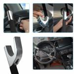Foldable Car Steering Wheel Lock , Car Anti Theft Bar High Strength