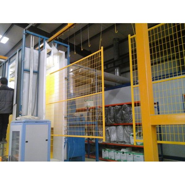 Interpon Powder Coated Blue Construction Temporary Fence Height 6’/1830mm*Width9.5’/2900mm Spacing4"x12"/100mmx300mm