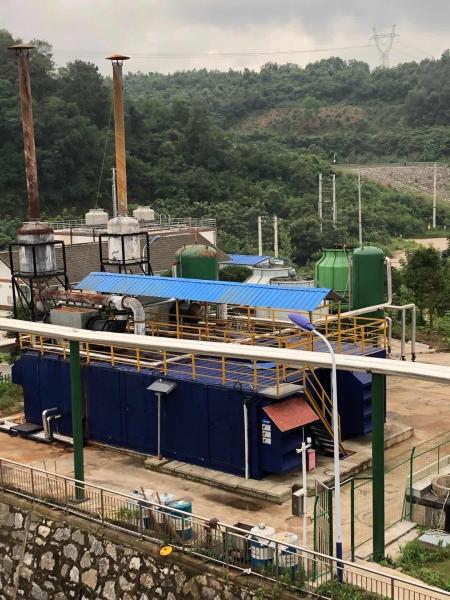 Eco Friendly Heavy Oil Generator Set Electric Power Station With Advanced