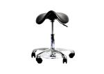 Antimicrobial Dental 140mm Gas Spring Lift Ergonomic Saddle Seat Chair