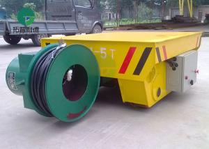 Wholesale Heavy Duty Cable Drum Power Motorized Transfer Trailers Mold Transport Flat Rail Trolley Transformer Plant from china suppliers