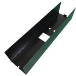 High Precision Carbon Steel TV Bracket with Cold Stamping and OEM Black Powder