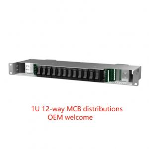 China 12 Way MCB  Data Center Rack PDU Power Distribution Unit 1U on sale