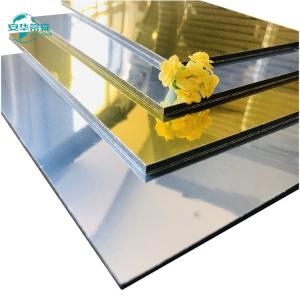 Wholesale 1220mm SGS Approved Mirror Aluminum Composite Panel Acp from china suppliers