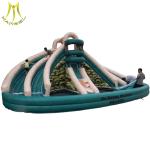 Hansel amusement water park inflatable playground slides for kids in entertainme