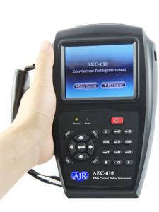 China AJR NDT AEC-610 Portable Eddy Current Flaw Detector on sale