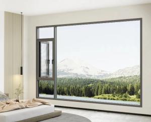 Wholesale Custom Aluminium Casement Windows with Soundproof Glass for Commercial Spaces from china suppliers