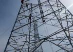 Welded 4 Angle Steel Transmission Tower 5m - 100m Height High Yield Strength