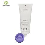 35 MM Body Empty Lotion Tubes Silkscreen Printing Purple Customized Screw Cap