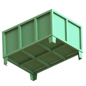 Wholesale Warehouse Heavy Duty Foldable And Stackable Steel Stillage Cage Collapsible from china suppliers
