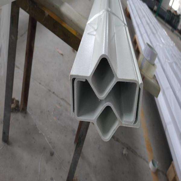 FRP Profile Made Specific Drawing Anti-aging With Vinyl Resin And Polyester Veil