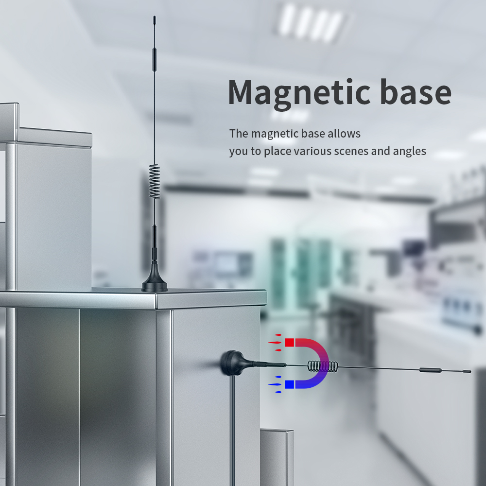 High Gain External Booster with Magnetic Base and Vertical Polarization Mimo Antenna