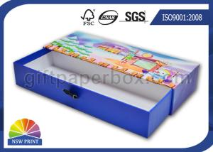 Wholesale Custom Rectangle Rigid Cardboard Drawer Gift Box for Soap / Candle / Cosmetic Packaging from china suppliers