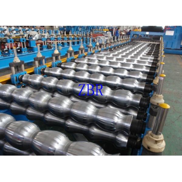 Glazing Steel Double Layer Roll Forming Machine 26 Rollers 380V 50Hz Low Noise