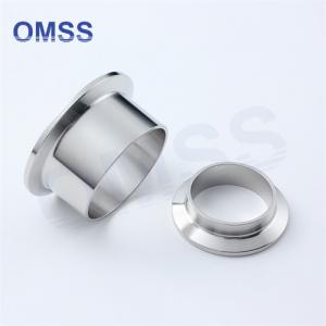 China Dairy Sanitary Fittings DIN SS304 1.5 Tri-Clamp Ferrule Clamp Fittings on sale