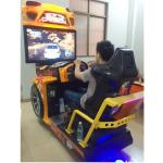 Arcade game black color fiberglass material high definition LCD shooting