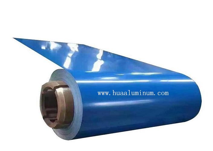 8feet Long Rolled Aluminum Coil , Polished Surface 1050 Aluminum Coil