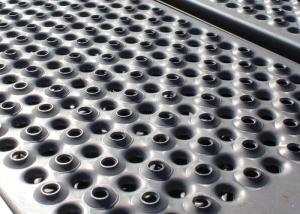 Wholesale 2mm Perforated Round Hole Grip Strut Grating For Stair Platform EN Standard from china suppliers