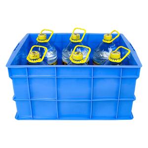 Wholesale Plastic Crate for Fruit and Vegetable Storage Internal Size 565x455x290mm Eco-Friendly from china suppliers