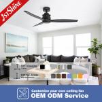 1stshine Ceiling Fan with Private Mold NO Laser Printing and Natural 5 Wind