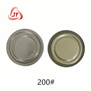 Wholesale D59mm White And Clear Food Can Cap 200# Heat Resist Metal Can Cover from china suppliers