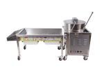 Gas Heating Spherical Popcorn Making Machine 50w With Full Stainless Steel