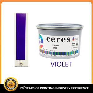 Wholesale EN71 3 Ceres Violet Offset Printing Ink Anti Skinning Paper High Gloss from china suppliers