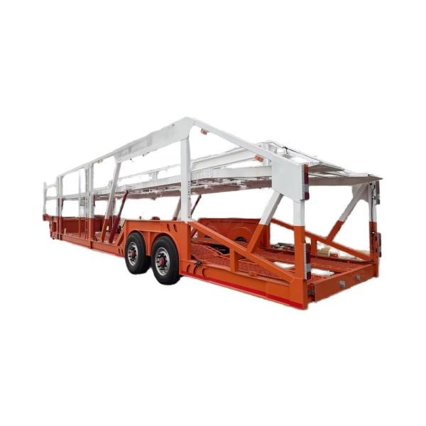 New double-layer steel design for car towing, trailer, transport vehicle, semi