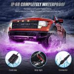 12V strip light Underglow Kit for Car, RGB-IC Under Car Lights with Dream Color