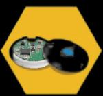 BLE 5.0 80 Meters 32bit Bluetooth Beacon Tag With Sensors