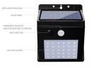 Courtyard Human Body Induction 5.5V Solar LED Wall Lamp