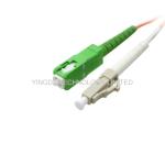 MM50 / 125um OM2 Telecommunication Fiber Optic SC LC Patch Cord 20 Meters