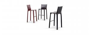 Wholesale Leather Upholstery Mario Bellini Cab Armchair , Multi Color Bellini Bar Stool from china suppliers