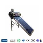 SUS304 or SUS316 100L 200L 300L Evacuated Tube Collector Solar Hot Water Heater