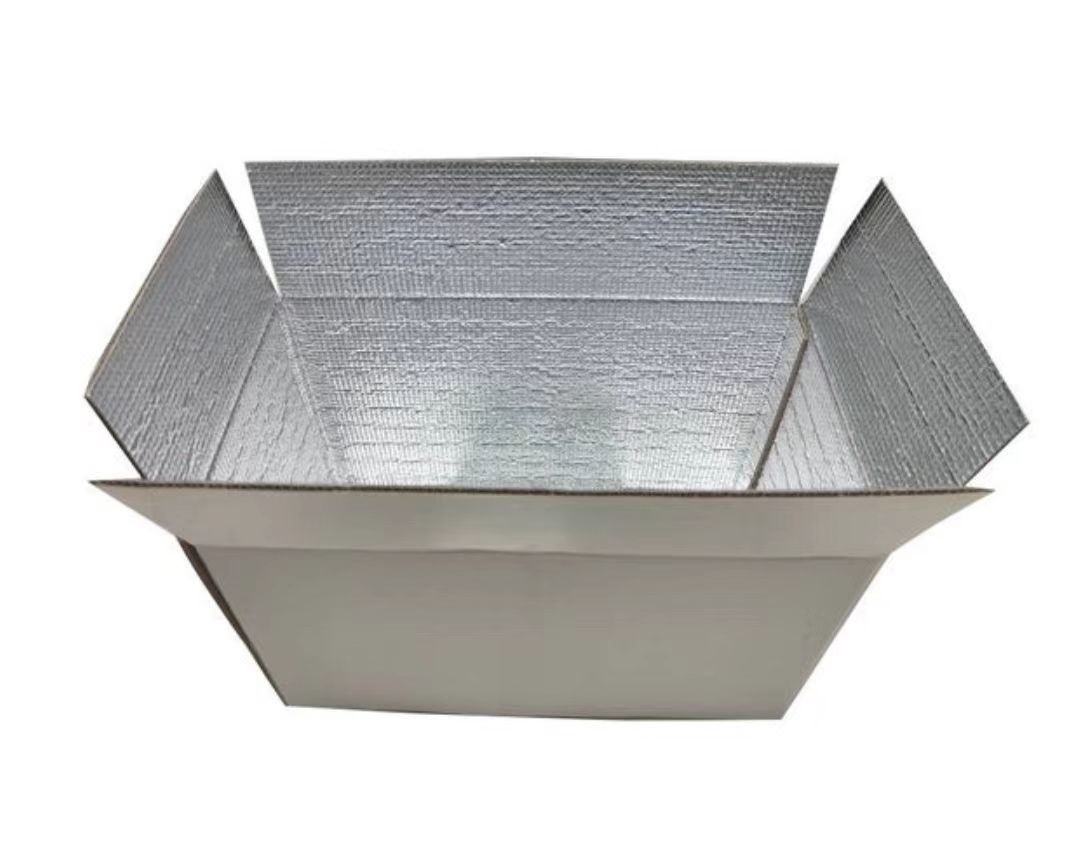 Custom Paper Type Paperboard Fruit And Vegetable for Transporting Frozen Cold Insulated Shipping Packaging Carton Box
