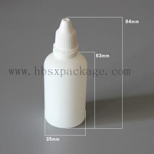 Wholesale plastic dropper bottles pet ldpe childproof cap 60 ml white plastic bottles from china suppliers