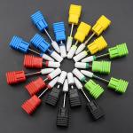 Not Rusty Cuticle Nail Drill Bits Ceramic Material Corrosion / Heat Resistant