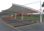 PVDF Sail Steel Membrane Structure Roofing Car Parking Prefab Garage Shed