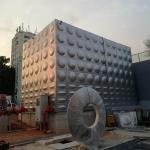 Mall / Mansion / Industrial Water Tank , Fire Weldable Bolted Steel Tanks