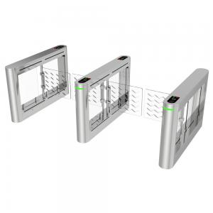 China High Security Face Recognition Fully Automatic Swing Gate Turnstile For Hotel on sale
