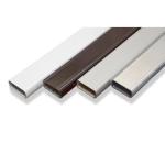 6000 Square Angle Oval Anodized Aluminum Tube