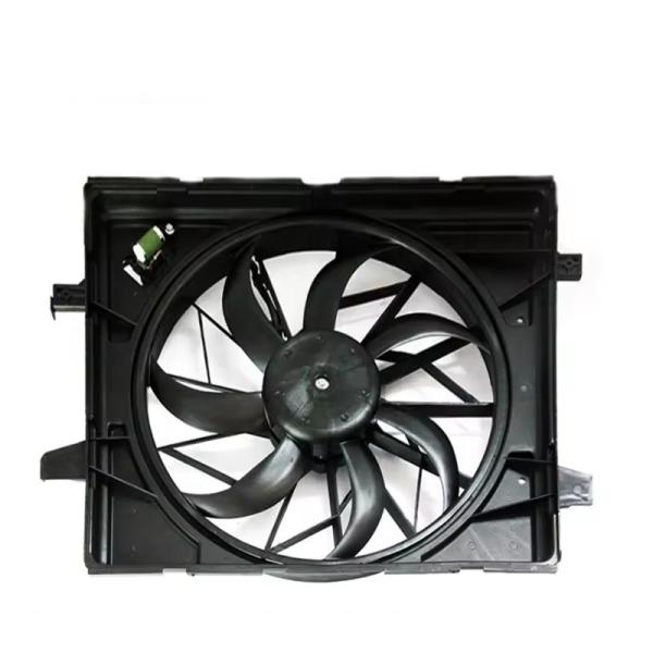 Electric Engine Cooling Radiator Fan Assembly for Fiat 55037992AD Car AC