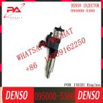 Diesel common rail injector 095000 5360 0950005360 095000-5360 for 6HK1 T6500