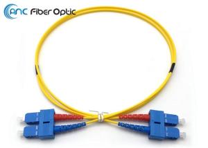Wholesale OEM SM Duplex Fiber Optic Patch Cord Single Mode G652D G657A1 G657A2 Customized from china suppliers